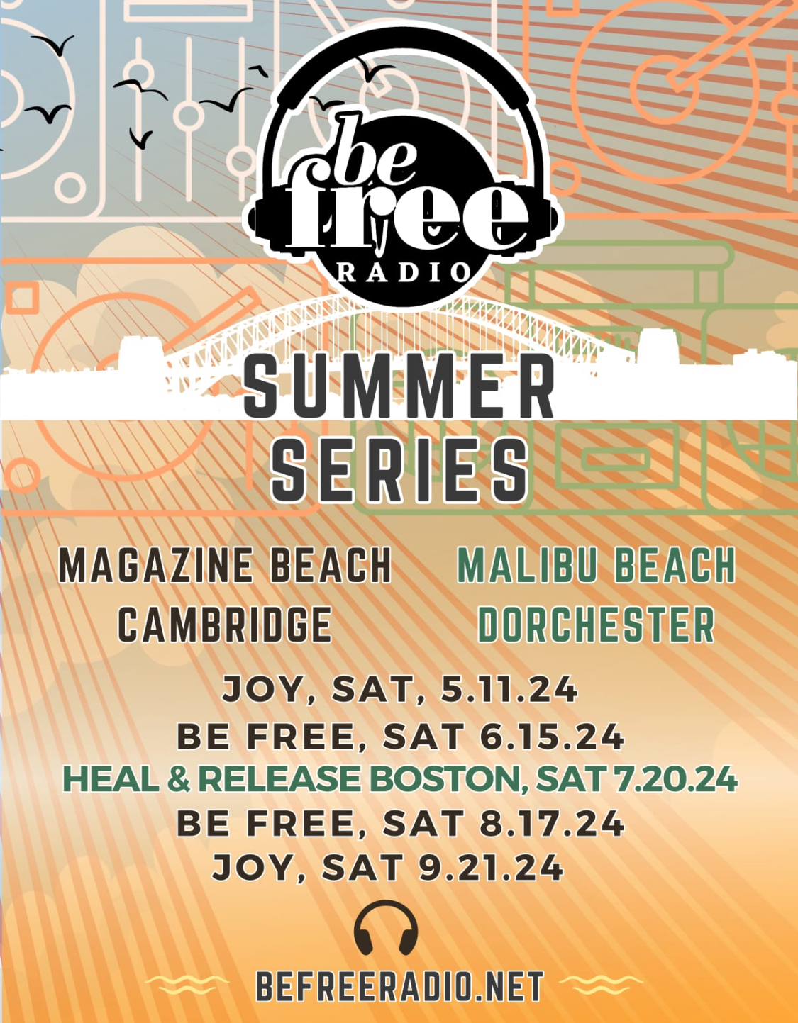 2024 befree radio Summer Series!